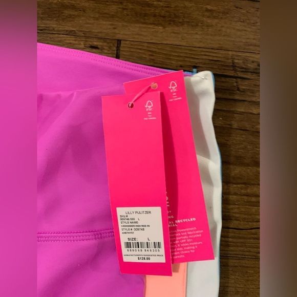 LILY PULITZER WEEKENDER HIGH RISE LEGGING AMETHYST - Picture 6 of 9